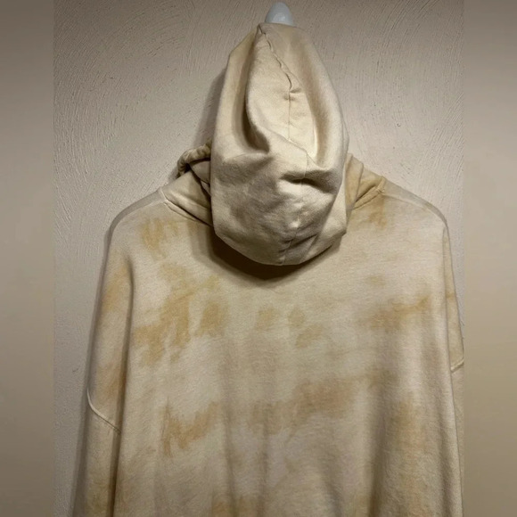 Nike Tie Dye Jersey Pullover Boxy Cropped Hoodie.     Size M - Picture 3 of 9